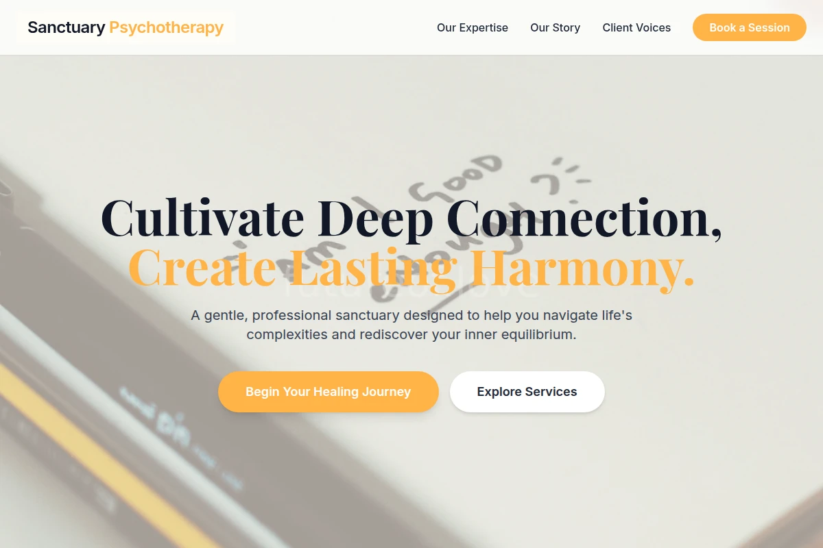 Sanctuary Psychotherapy