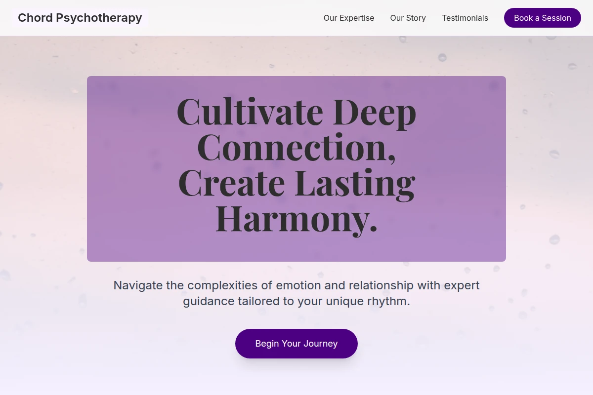 Chord Psychotherapy