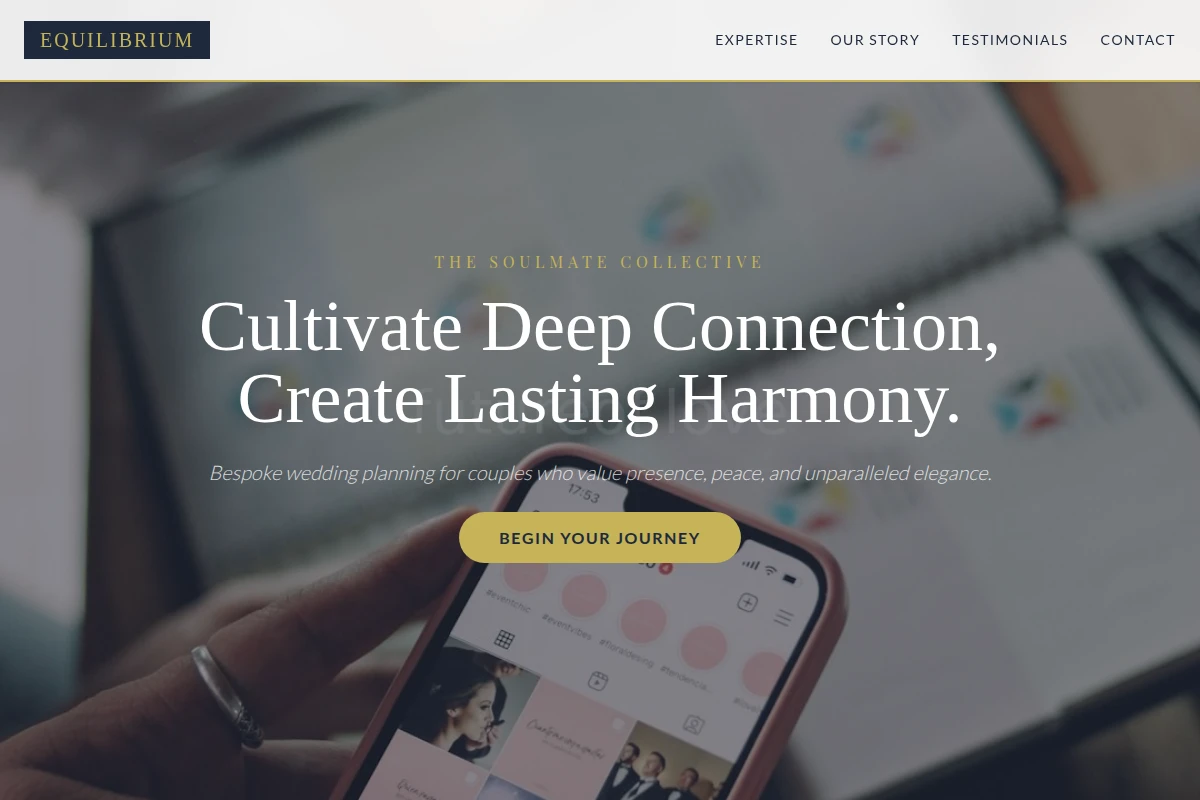 Equilibrium Wedding Planner