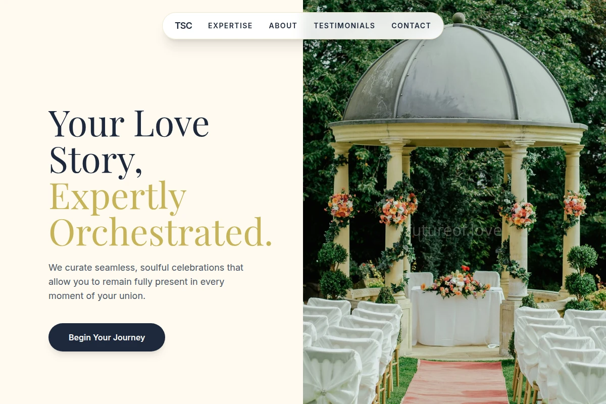 Bridge Wedding Planner